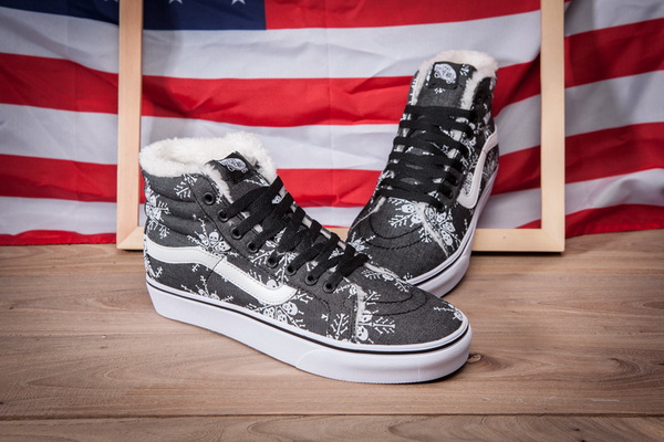 Vans High Top Shoes Women--031